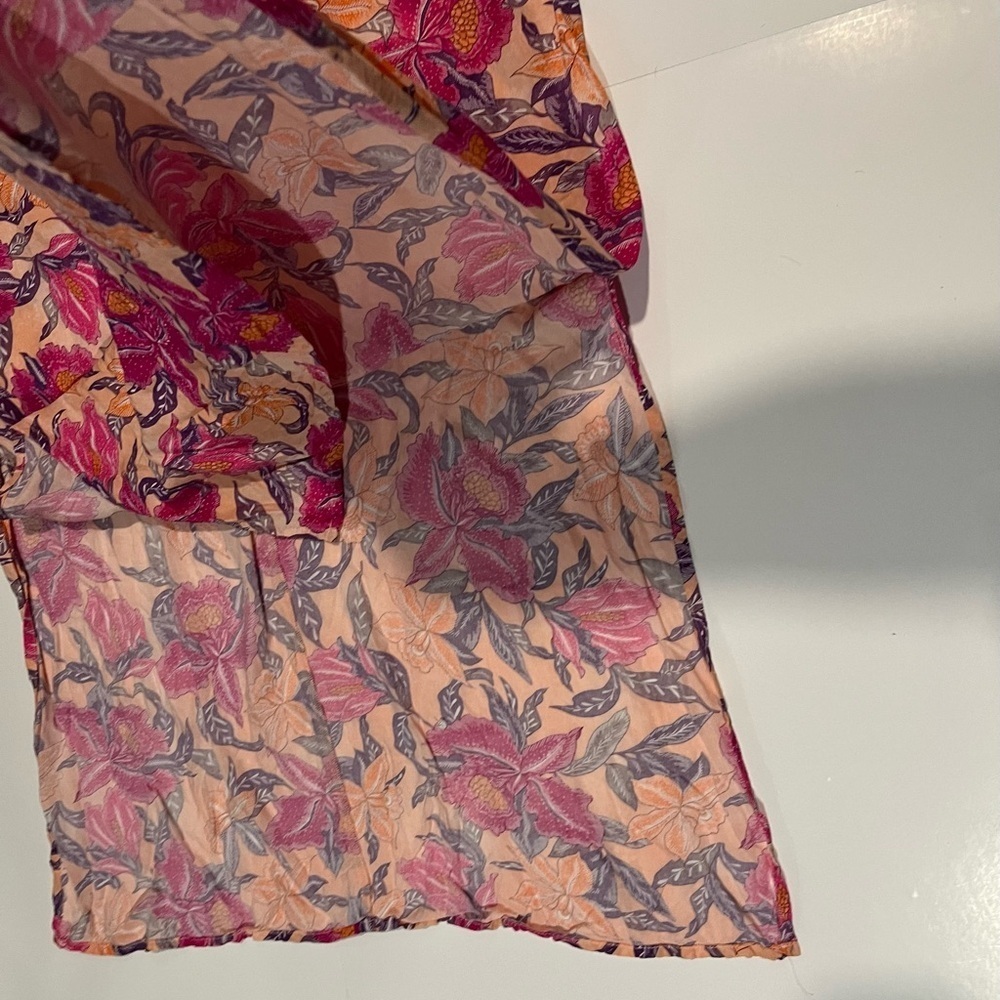 Old Navy Floral Maxi Dress - Pink and Purple - Picture 11 of 11